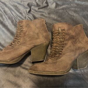 Maurices Brown Ankle Booties